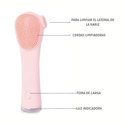 Cepillo Masajeador Sónico Exfoliante de Limpieza Facial